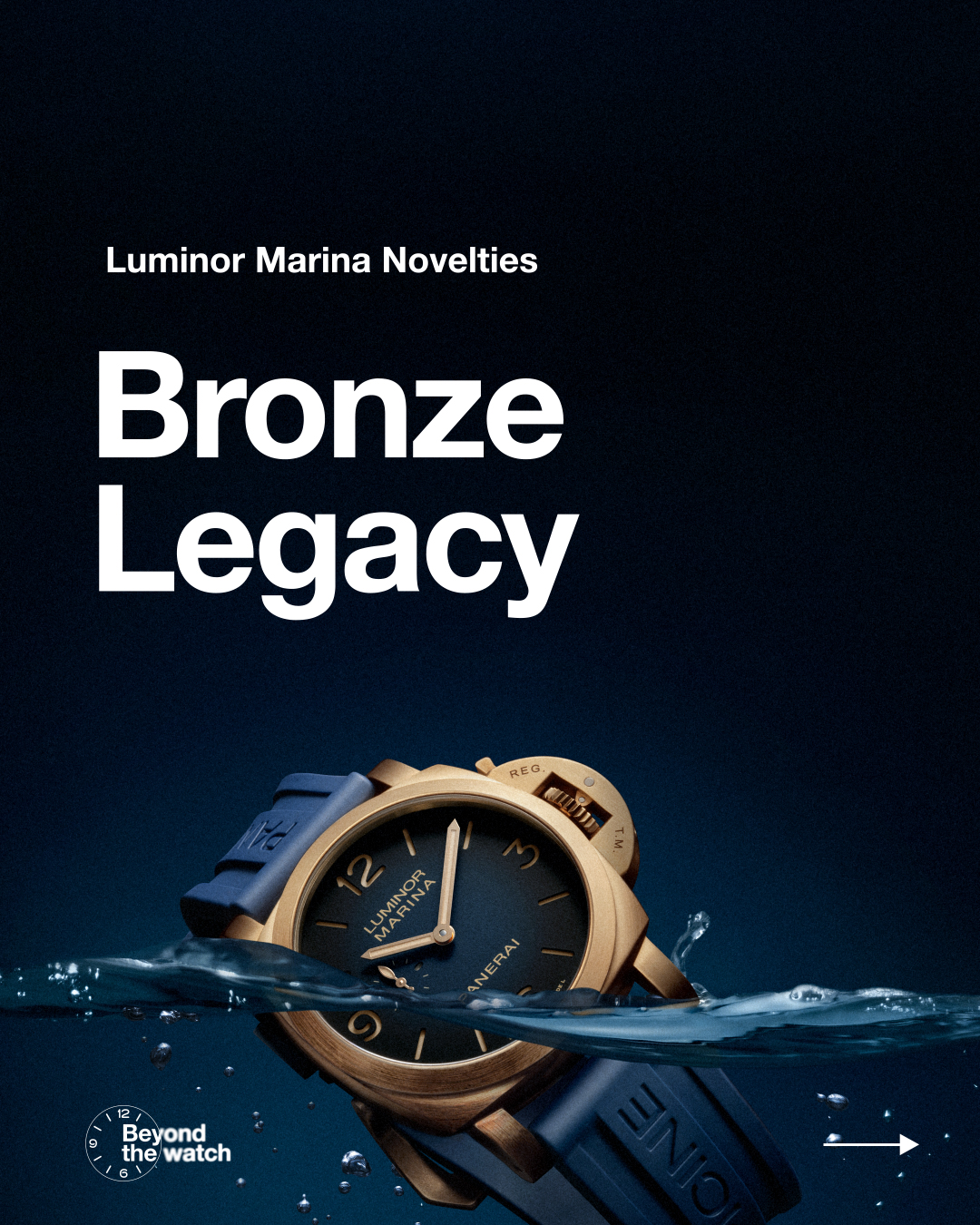 A material deeply connected to Panerai’s maritime legacy, bronze embodies the Maison’s spirit of innovation and enduring bond to the sea. Its patina evolves with time as lived, creating a surface as individual as the owner. Every watch ages with a unique identity, becoming a companion shaped by the adventures it experiences.

The Luminor Marina Bronzo PAM01678 carries forward this distinctive process, with its finish becoming a testament to the experiences shared with its owner. 

Command exclusivity, embrace distinction.

🔗 Link in bio.

#Panerai #PaneraiBeyondTheWatch #PAM1678 #PaneraiBronzo #Bronzo